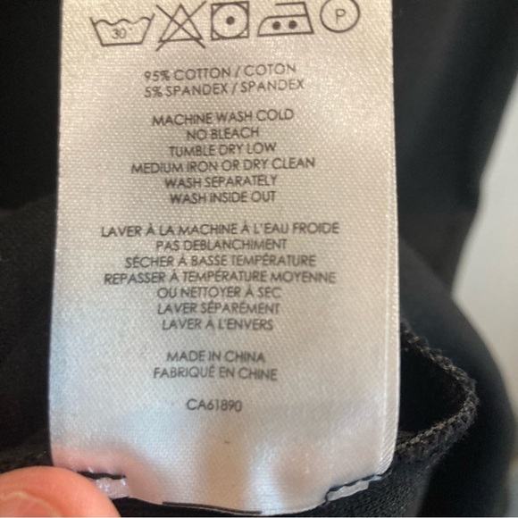 EMMA KNUDSEN Sz 2X Oversized Cotton Blend Short Sleeve Tunic Jersey Knit Dress - Picture 4 of 8